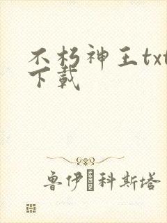 不朽神王txt下载