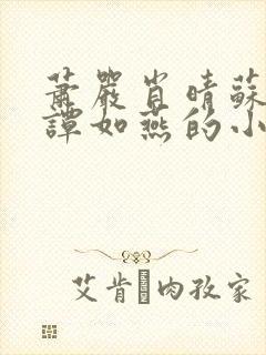 萧严肖晴苏雨溪谭如燕的小说在线阅读