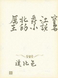 厉北爵江宝宝男主的小说名字
