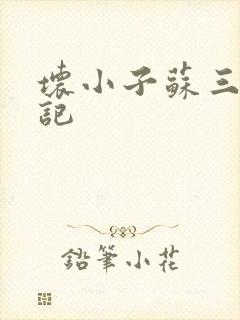 坏小子苏三风流记