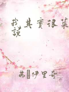 我其实很菜的小说