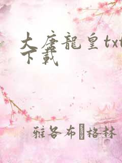 大唐龙皇txt下载