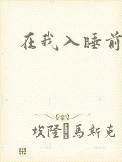 在我入睡前