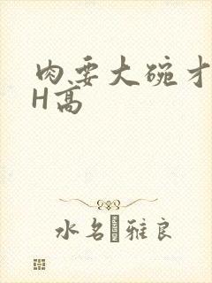 肉要大碗才好吃H高