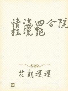 情满四合院之傻柱猎艳