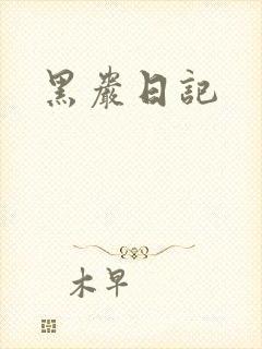 黑岩日记