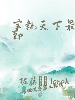 宰执天下最新章节