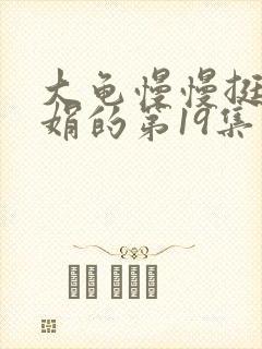 大龟慢慢挺进张娟的第19集