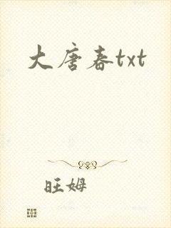 大唐春txt