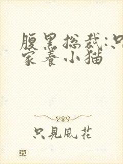 腹黑总裁:只疼家养小猫