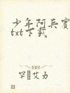 少年阿兵宾小说txt下载