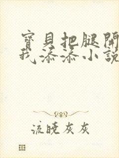 宝贝把腿开大让我添添小说