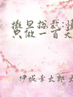 撒旦总裁:情人只做一百天