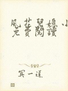 风花儿媳 小说免费阅读