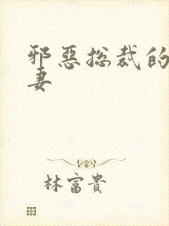 邪恶总裁的娇宠妻