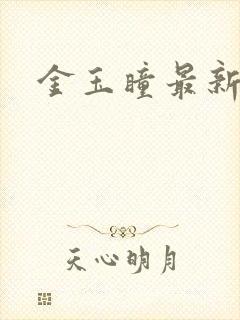 金玉瞳最新章节