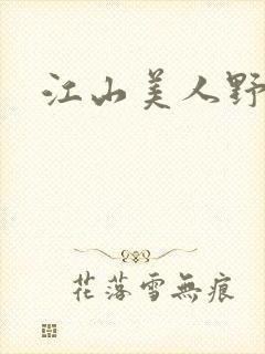 江山美人野史