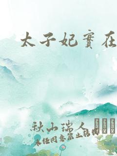 太子妃实在美丽