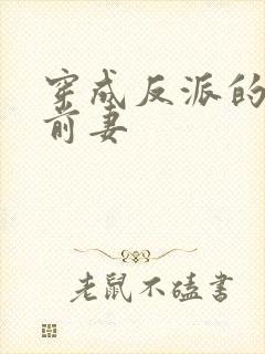 穿成反派的炮灰前妻