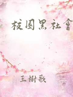 校园黑社会小说