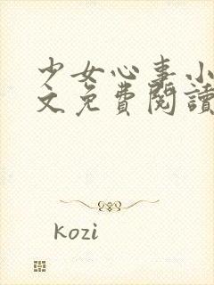 少女心事小说全文免费阅读