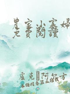 农家小寡妇全文免费阅读