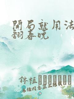 开局就用法术秀翻春晚