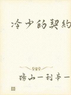 冷少的契约囚奴