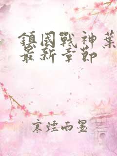 镇国战神叶君临最新章节