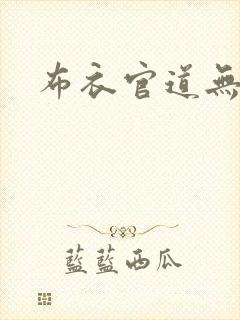 布衣官道无弹窗