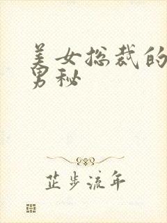 美女总裁的贴身男秘