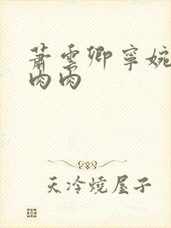 萧云卿宁婉走廊肉肉