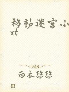 移动迷宫小说txt