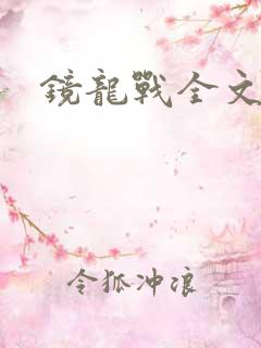 镜龙战全文阅读