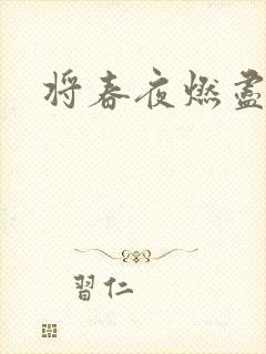 将春夜燃尽