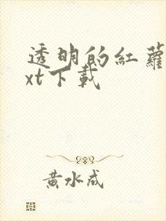 透明的红萝卜txt下载