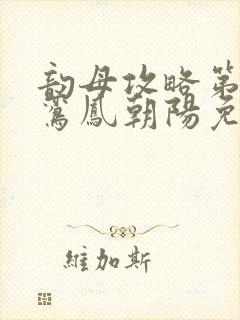 韵母攻略第二部鸾凤朝阳免费阅读