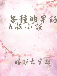 各种明星的综艺h版小说