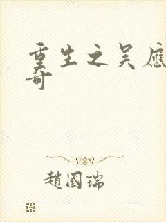 重生之吴应熊传奇