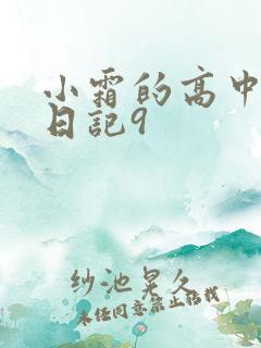 小霜的高中成长日记9