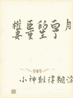 权臣的白月光前妻重生了