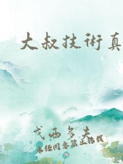 大叔技术真好
