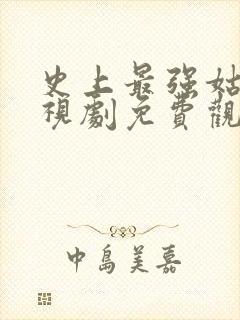 史上最强姑爷电视剧免费观看