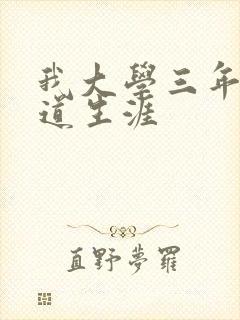 我大学三年的黑道生涯