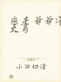 恋老 爷爷净身大鸟