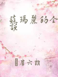 苏玛丽的全部小说