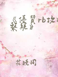 《优质rb攻略系统》