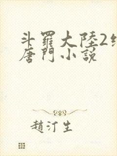 斗罗大陆2绝世唐门小说