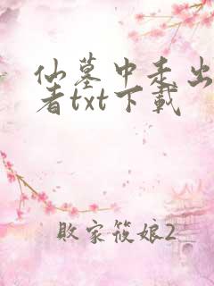 仙墓中走出的强者txt下载