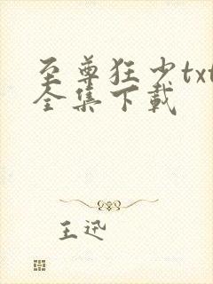 至尊狂少txt全集下载